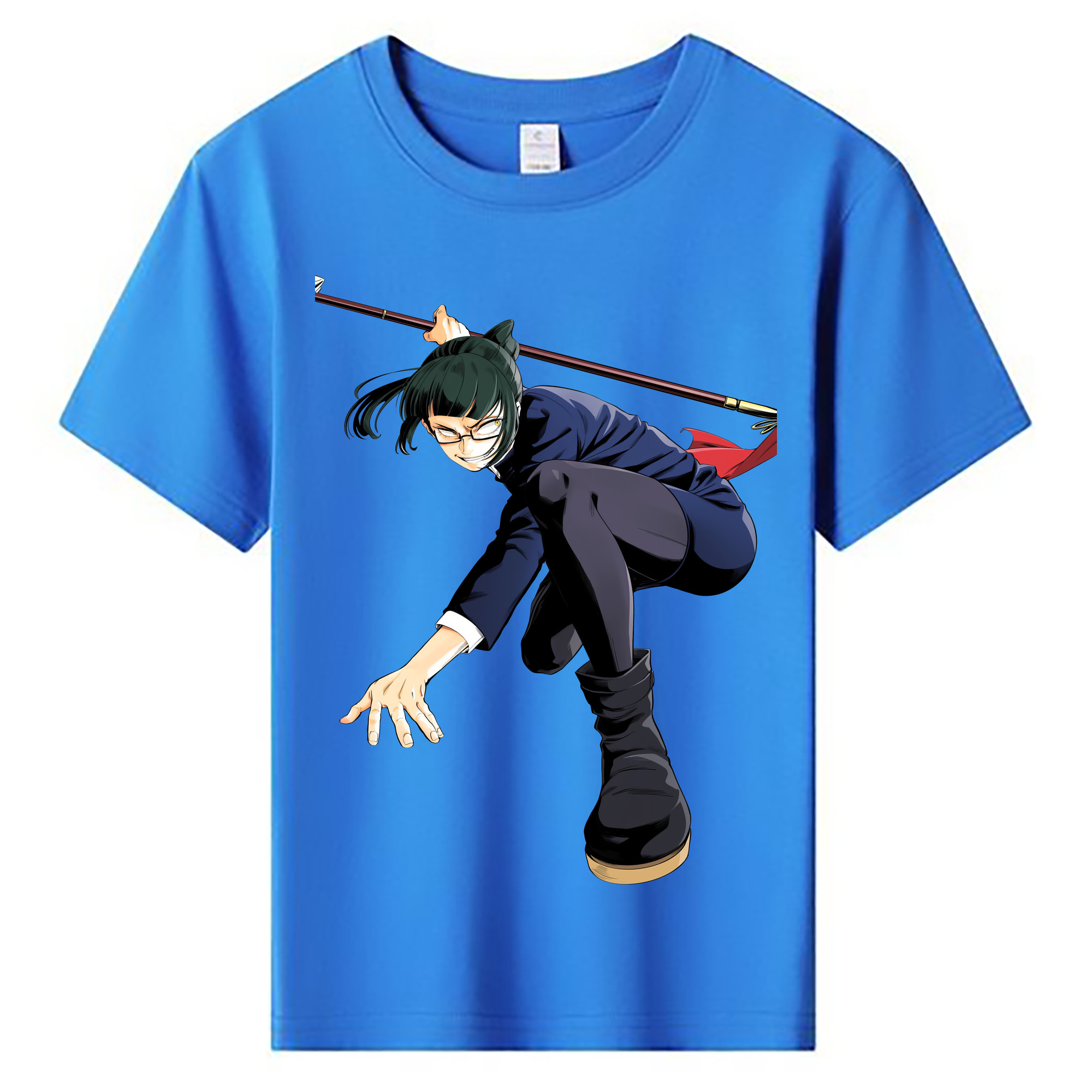（画像用） 呪術廻戦 Jujutsu Kaisen 綿100％キッズTシャツ（フロントプリント）